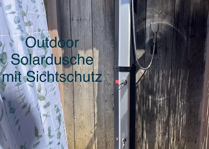 Bionestlein Gartenhaus Mit Biosauna אתר קמפינג